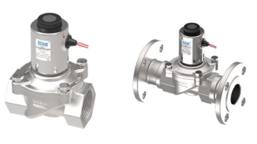 MCP series 304 and 316 stainless steel solenoid valves for steam