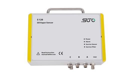 S 120 oil vapour sensor with 4-20mA, RS-485 Modbus RTU and alarm relay outputs