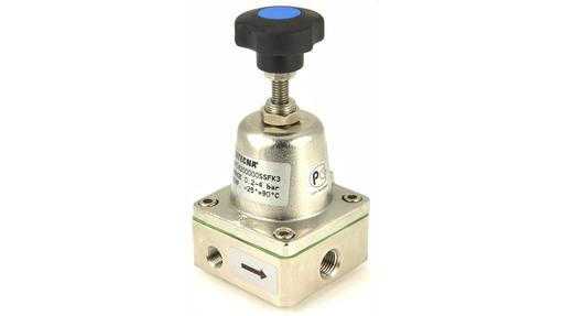 1/4" pneumatic pressure sustaining valve or back pressure regulator